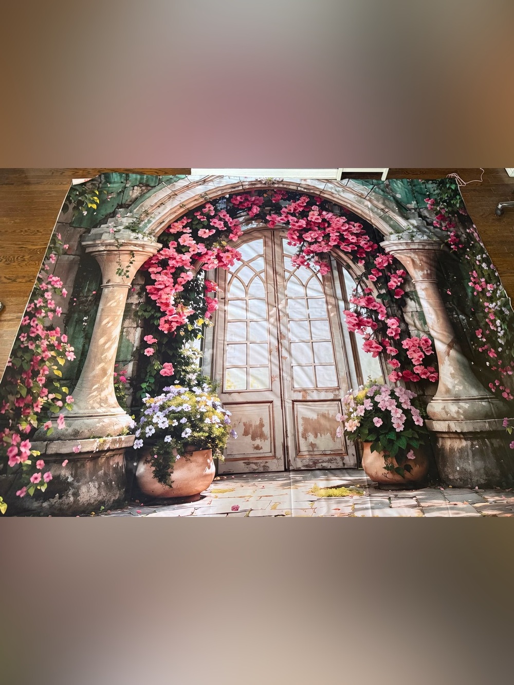 Kate Backdrop Enchanted Flower Arch 10’x8’